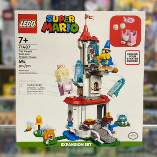 Cat Peach Suit and Frozen Tower, 71407 - LEGO® Mario Set Building Kit LEGO®