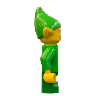 Elf - Green Scalloped Collar with Bells, hol295 - LEGO® Holiday Minifigure