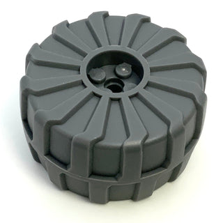 Wheel Hard Plastic Large (54mm D. x 30mm), Part# 2515 Part LEGO® Dark Bluish Gray  