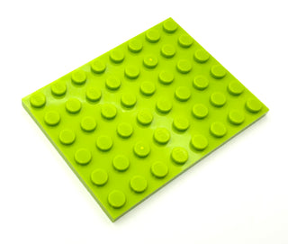 Plate 6x8, Part# 3036 Part LEGO® Lime  