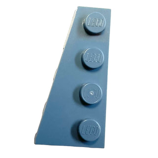 Wedge, Plate 4x2 Left, Part# 41770 Part LEGO® Sand Blue