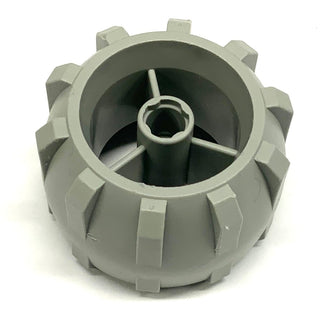 Wheel Hard Plastic Spoked, Part# 30324 Part LEGO® Decent - Light Gray  