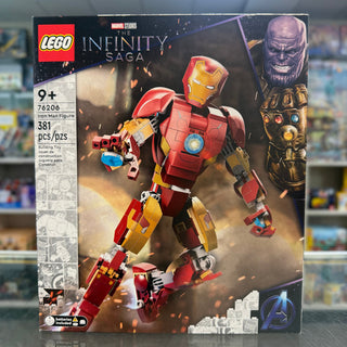 Iron Man Figure, 76206 - LEGO® Marvel set Building Kit LEGO® New Sealed