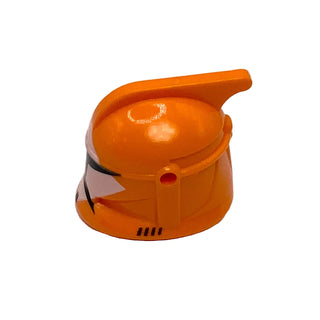 Minifigure, Headgear Helmet SW Clone Trooper with Holes, Bomb Squad Trooper Pattern, Part# 61189pb08 Part LEGO®