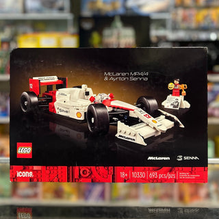 McLaren MP4/4 & Ayrton Senna, 10330 - LEGO® Icons set Building Kit LEGO®