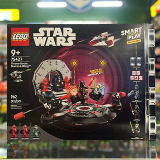 SMART Play™: Throne Room Duel & A-Wing™, 75427 - LEGO® Star Wars Set Building Kit LEGO® New Sealed