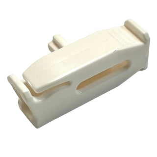 Projectile Launcher, 4 x 2 x 1 with Bottom Axle (For 1 x 1 Round Tiles), Part# 41812 Part LEGO® White