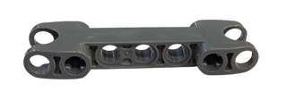 Technic, Axle and Pin Connector 2 x 7 with 2 Ball Joint Sockets, Rounded Ends, Part# 50898 Part LEGO® Dark Bluish Gray Like New