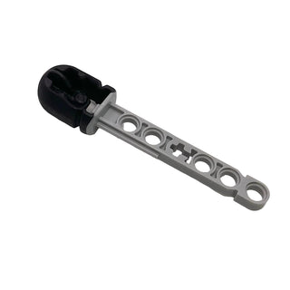Projectile Arrow, Liftarm Shaft with Molded Black Flexible Rubber Hollow End Pattern, Part# 57028pb01