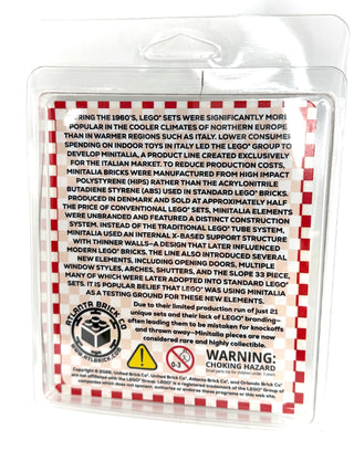 Italian LEGO® Minitalia Brick in Collectible Packaging