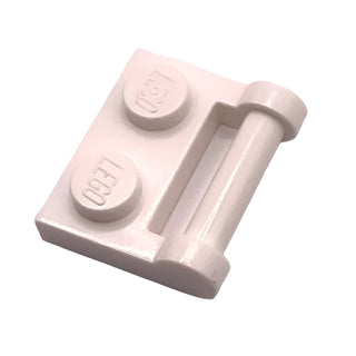Plate, Modified 1x2 with Bar Handle on Side - Closed Ends, Part# 48336 Part LEGO® White