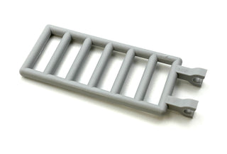 Bar, Ladder 7x3 with Two Clips, Part# 6020 Part LEGO® Light Bluish Gray  