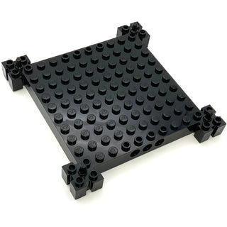 Brick Modified 12x12 Base, Part# 30645 Part LEGO® Black  