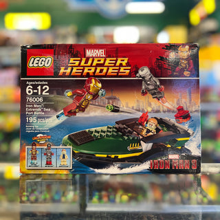 Iron Man: Extremis Sea Port Battle, 76006 - LEGO® Marvel Set Building Kit LEGO®