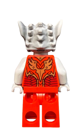 Worriz - Fire Chi, Light Bluish Gray Hands, loc146 - LEGO® LEGENDS OF CHIMA Minifigure
