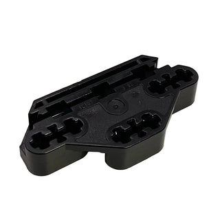 Technic, Axle Connector Block 3 x 6 with 3 Holes, Part# 32307 Part LEGO® Black