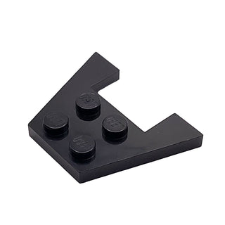 Wedge, Plate 3 x 4 without Stud Notches, Part# 4859 Part LEGO® Black