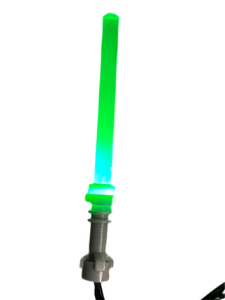 Light-Up Lightsaber, DIY System, Reconnectable, LS-LA Custom Parts United Brick Co® Green