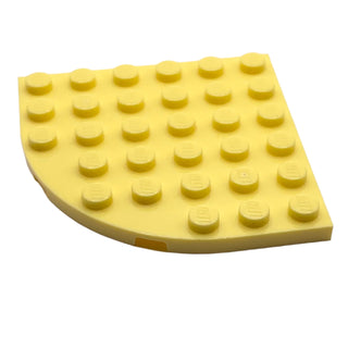 Plate, Round Corner 6x6, Part# 6003 Part LEGO® Bright Light Yellow