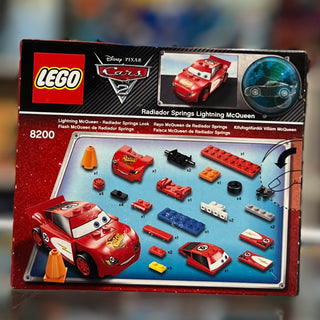 Radiator Springs Lightning McQueen, 8200 - LEGO® Cars Set Building Kit LEGO®