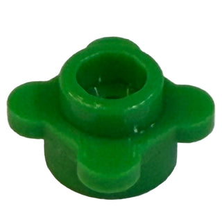 Plant Flower Edge 1x1 w/ Tabs, Part# 28573 Part LEGO® Bright Green
