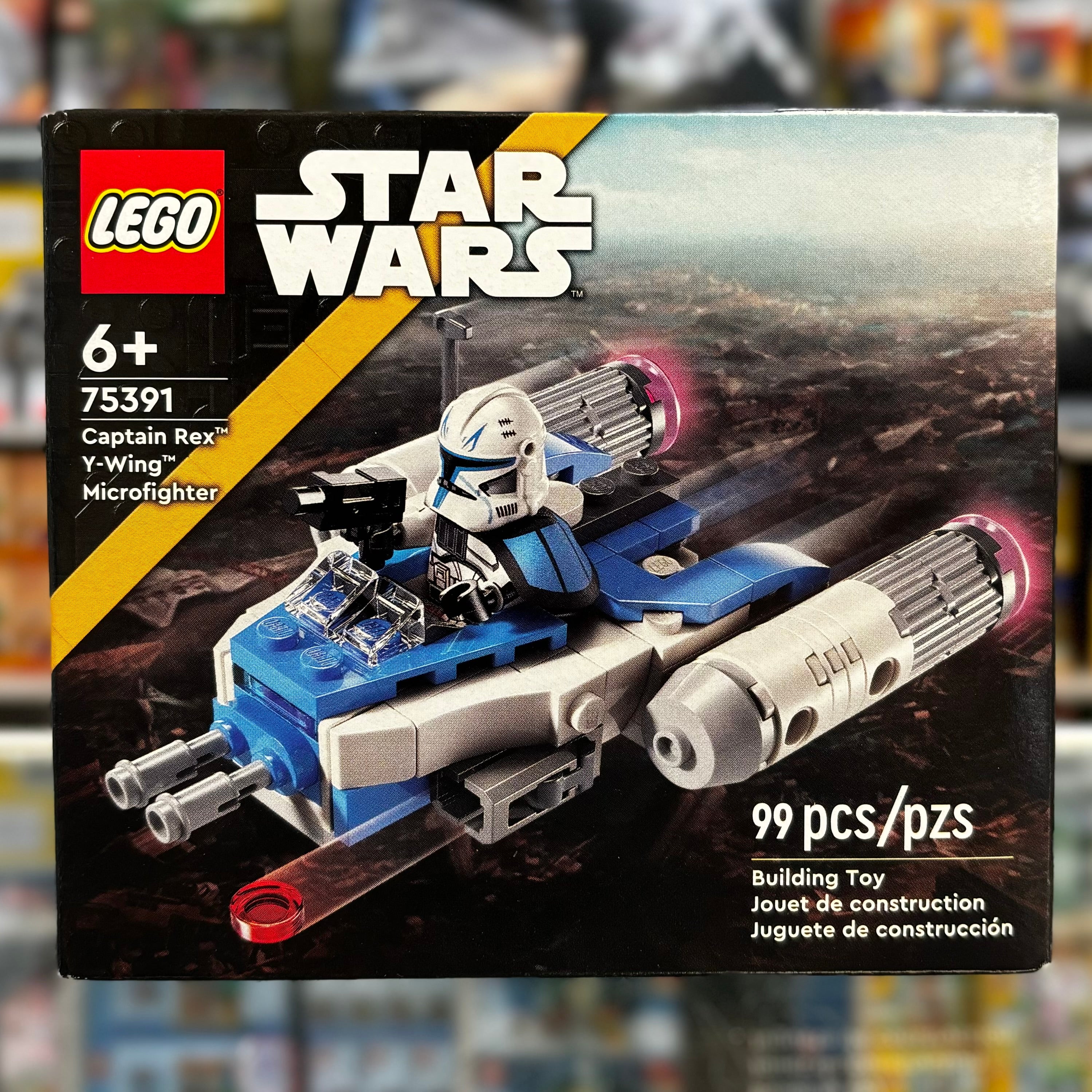 Captain Rex Y Wing Lego Moc Republic Y-Wing Starfighter Minifig