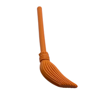 Minifigure, Utensil Broom, Part# 4332 Part LEGO® Earth Orange Very Good