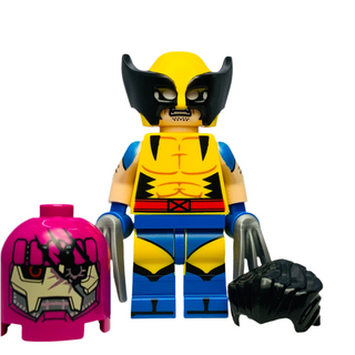 Wolverine, Marvel Studios, Series 2, colmar2-12 Minifigure LEGO® With accessories & stand