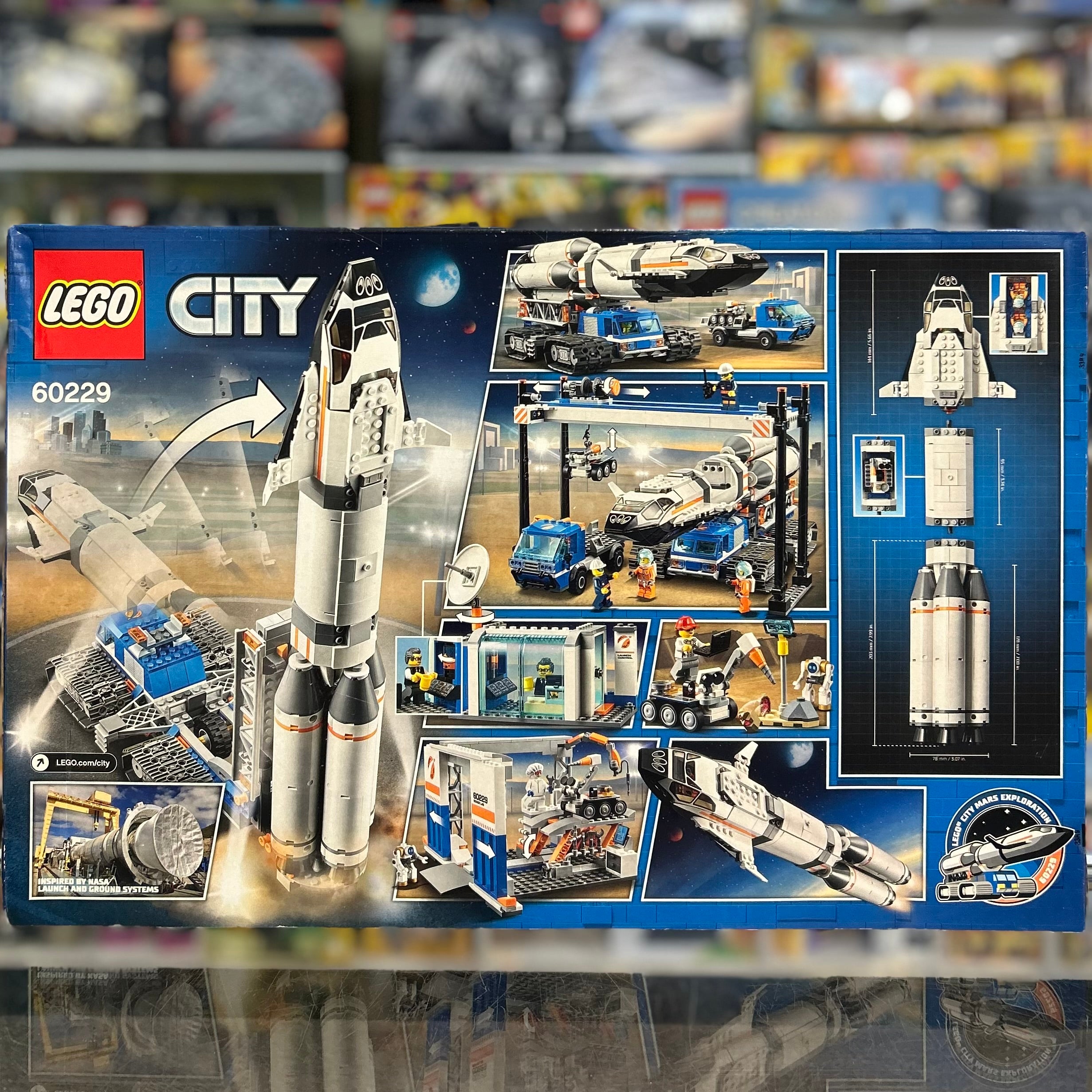 Rocket Assembly Transport, 60229-1 – United Brick Co®