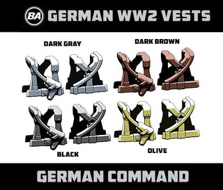 WW2 German Command Vest- BRICKARMS Custom Body Wear Brickarms   