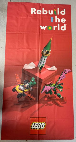 Cloth Banner - Rebuild the World Cloth Banner United Brick Co®
