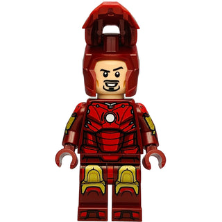 Iron Man - Mark 3 Armor, Printed Arms, sh1097 - LEGO® Marvel Minifigure Minifigure LEGO®