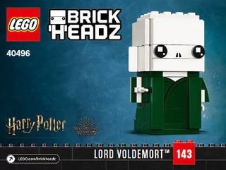 40496-Voldemort, Nagini & Bellatrix - INSTRUCTIONS ONLY Instructions LEGO® Slightly Used Book 1