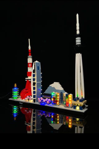 San Francisco Skyline 21043 Custom Lighting Kit for LEGO® Set