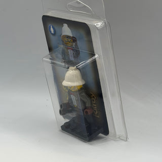 Dr. Kilroy w/ Collectors Card & Display LEGO® Adventurers Minifigure