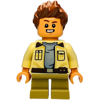 Rowan, Tan Jacket, sw0851 Minifigure LEGO® Like New
