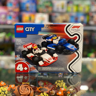 F1® Williams Racing & Haas F1® Race Cars, 60464 Building Kit LEGO®