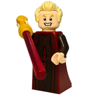 Chancellor Palpatine - Skirt, sw1306, LEGO® Star Wars Minifigure Minifigure LEGO® Like New with Saber