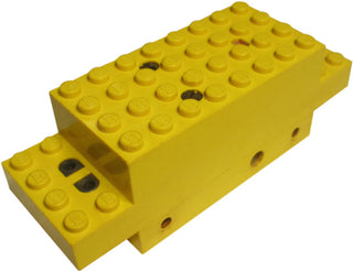Electric, Motor 4.5V Type D 12x4x3 1/3 (Train), Part# x469bopen  LEGO® Yellow  