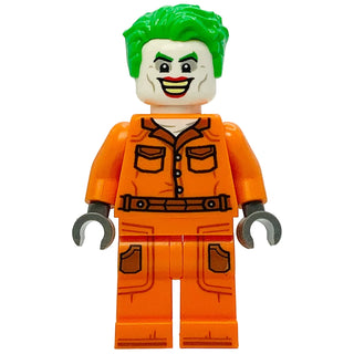 The Joker - Prison Jumpsuit, Side Pockets, sh1075 - LEGO® Batman™ Minifigure Minifigure LEGO® Like New