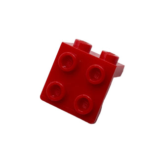 Bracket 1x2 - 2x2, Part# 44728 Part LEGO® Red