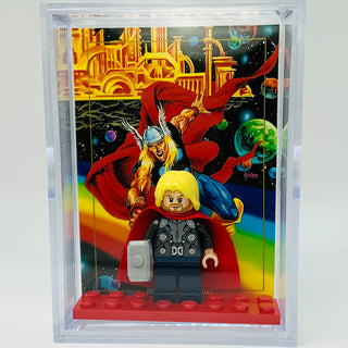Thor with Trading Card & Collector’s Case Minifigure LEGO® Card 4