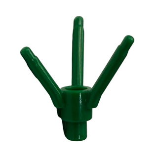 Plant Flower Stem w/ Bottom Pin, Part# 24855 Part LEGO® Green