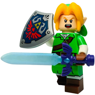 Link - Bright Green Tunic, loz002 - LEGO® The Legend of Zelda Minifigure Minifigure LEGO® Like New with Accessories