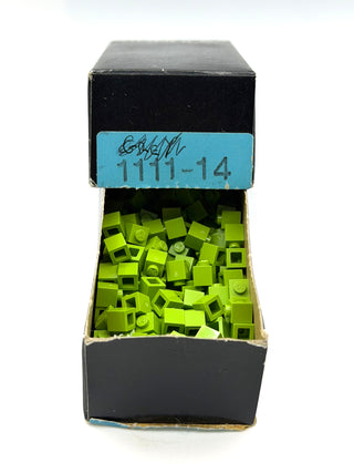 Modulex Set 1111-14 MX Pastel Green 1x1 Bricks x200 1975-1981