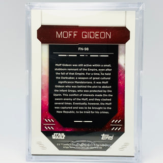 Moff Gideon with Trading Card & Collector’s Case Minifigure LEGO®