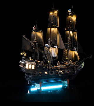 Captain Jack Sparrow's Pirate Ship 10365 Custom Lighting Kit for LEGO® Set Light up kit United Brick Co®