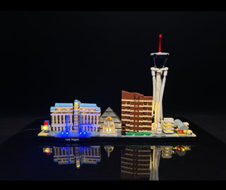 Las Vegas Skyline 21047 Custom Lighting Kit for LEGO® Set