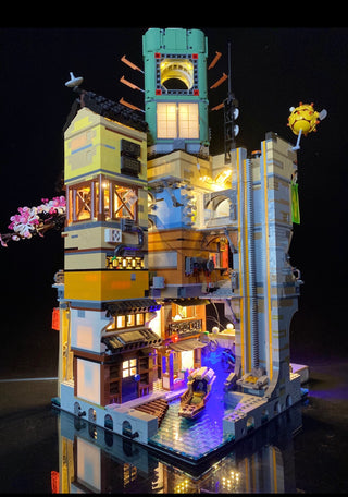 Ninjago City 70620 Custom Lighting Kit for LEGO® Set