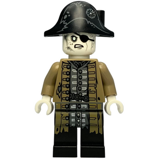 Lieutenant Lesaro, poc038 - LEGO® POTC Minifigure